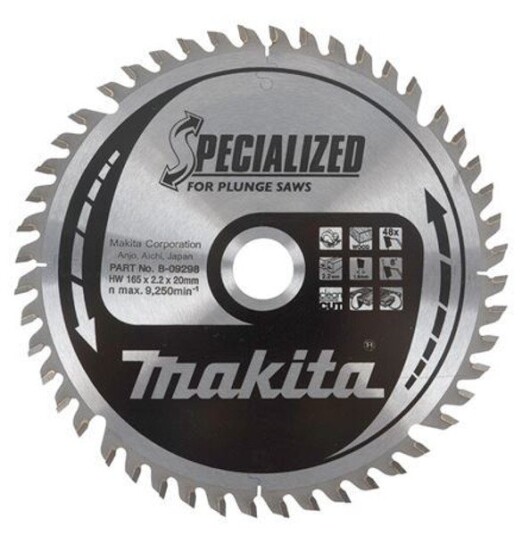 Makita Sagblad 165 X 1,5 X 20 - 52T