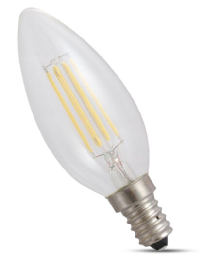 E14 Lysekronelampe 4W 1800K 340 lumen