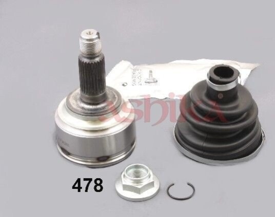Ashika Drivknute drivaksel ASHIKA 62 04 478 Ashika Drivknute drivaksel ASHIKA 62 04 478