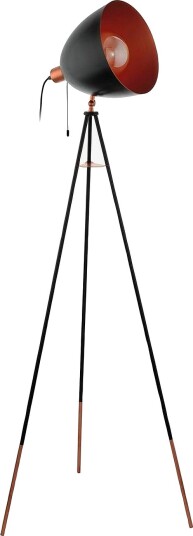 EGLO Gulvlampe Chester Svart Gulvlamper