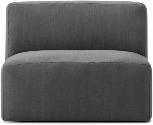 No Ga - Brick Middle Module Shadow Dark Grey 04 Sofaer Grå Ned/metall/tre/tekstilmateriale
