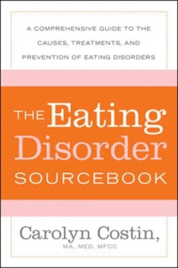 The Eating Disorders Sourcebook Av Carolyn Costin