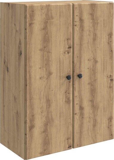 vidaXL Vegghengt skap Artisan eik 66 x 34,5 x 90 cm Konstruert tre vidaXL Vegghengt skap Artisan eik 66 x 34,5 x 90 cm Konstruert tre