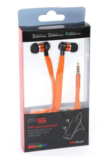 Freestyle Fh2112o, Koblet Med Ledninger (Ikke Trådløs), 20 - 20000 Hz, Samtaler/Musikk, 50 G, Hodetelefoner, Oransje