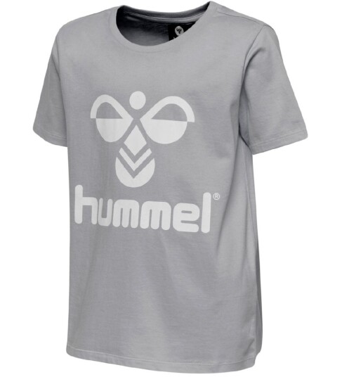 Hummel Tres T-Shirt Short Sleeve Grå 140
