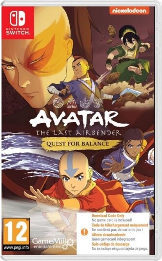 Avatar: The Last Airbender Quest for Balance Nintendo Switch Spill Digital kode i eske