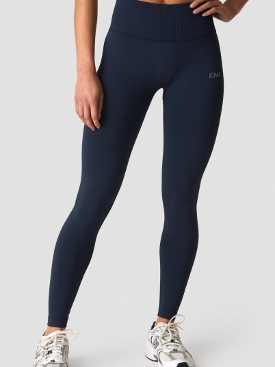ICIW Define Seamless V Shape Tights Blå M ICIW Define Seamless V Shape Tights Blå M
