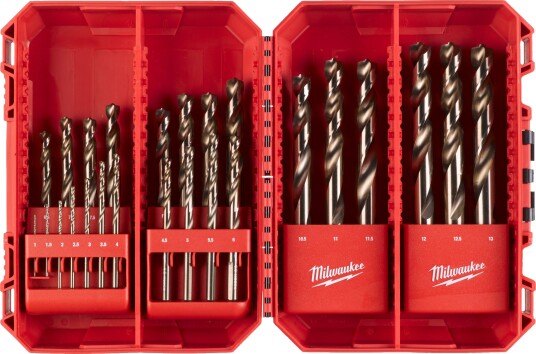 Milwaukee HSS Kobolt Metallborrsett 25 Deler med 1–13 Mm