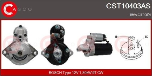 Starter CASCO CST10403AS