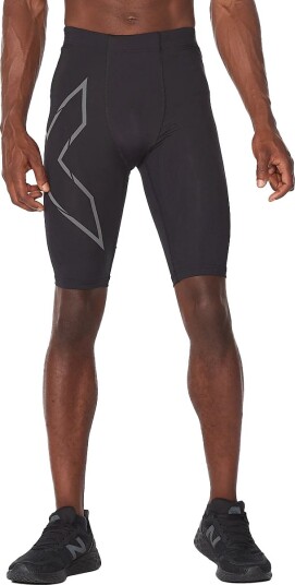 2XU Men"s MCS Run Compression Shorts Black/Black Reflective XXL 2XU Men"s MCS Run Compression Shorts Black/Black Reflective XXL