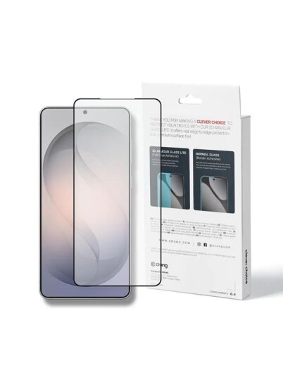 CRONG 3D Armour Glass Lite Full Glue Tempered Glass for Samsung Galaxy S26