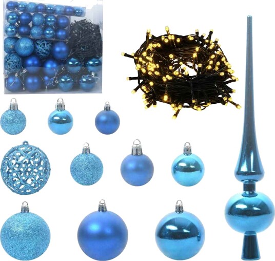 Kunstig juletre med 300 LED grønn 240 cm PVC og stål og plast Kunstig juletre med 300 LED grønn 240 cm PVC og stål og plast