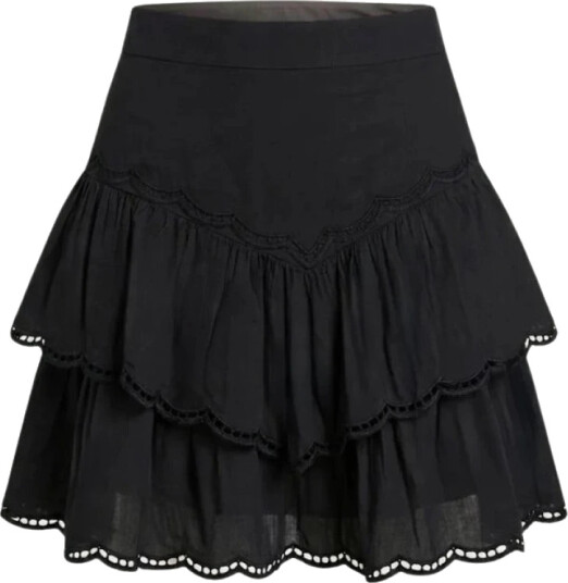 Scarlett Poppies Dame Skjørt Svart S, Scarlett Poppies Dame Skjørt Svart S,