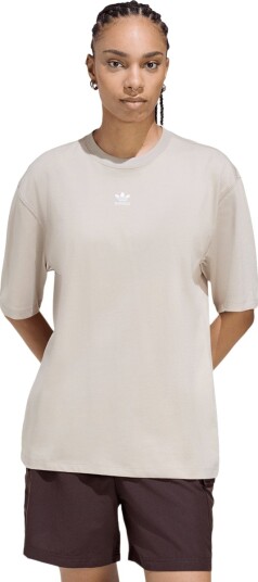 Adidas Originals Ess Boyfr Tee Beige M