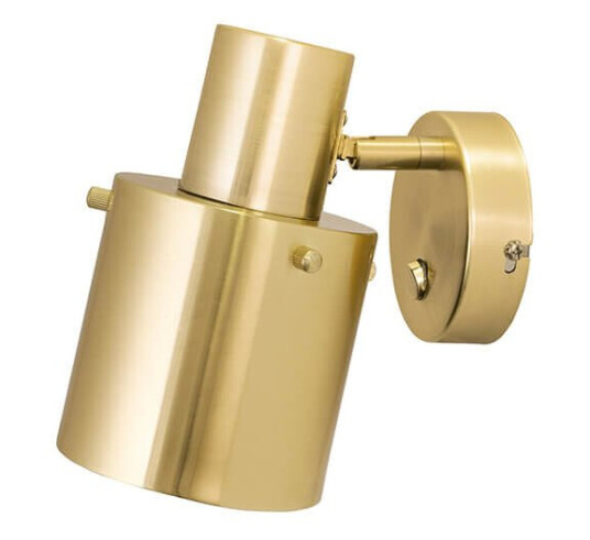 Globen Lighting Vegg Clark 1 Børstet Messing 1582420-01-0 1582421-01-0 Globen Lighting Vegg Clark 1 Børstet Messing 1582420-01-0 1582421-01-0