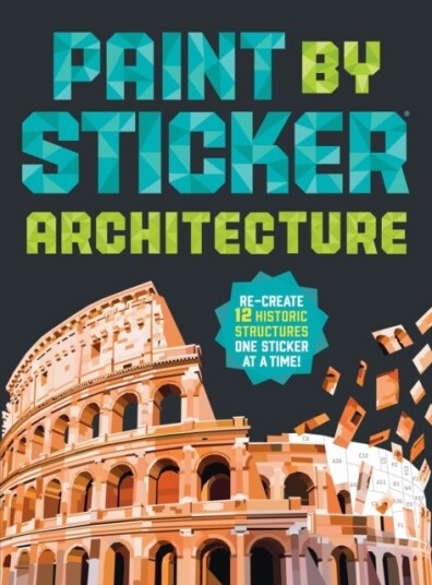 Paint by Sticker Official: Architecture
