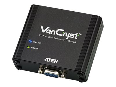 Aten Vc160a Vga Til Dvi-Omformer - Videotransformator - Vga - Dvi