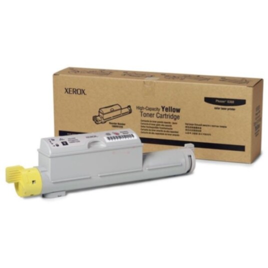 Xerox 106R01220 Tonerkassett gul 12.000 sider høy kapasitet