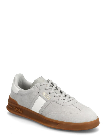 Polo Ralph Lauren Heritage Aera Suede Sneaker - Grey - 36 Polo Ralph Lauren Heritage Aera Suede Sneaker - Grey - 36