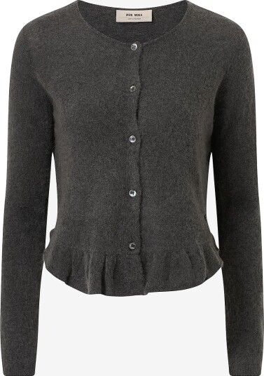 MOS MOSH Kardigan MMMape Alice Knit Cardigan Brun