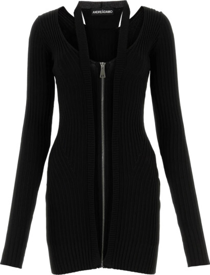 Andrea Adamo Dame Kjoler Svart S, Andrea Adamo Dame Kjoler Svart S,