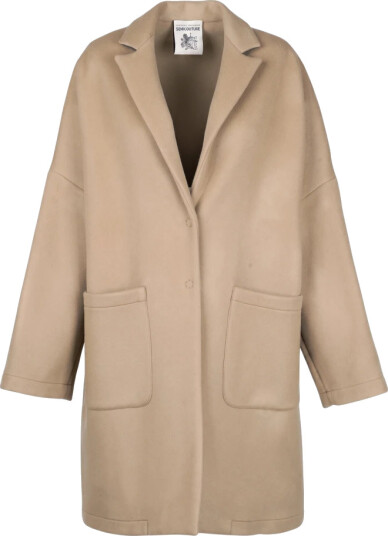 Semicouture Dame Frakker Beige XS,