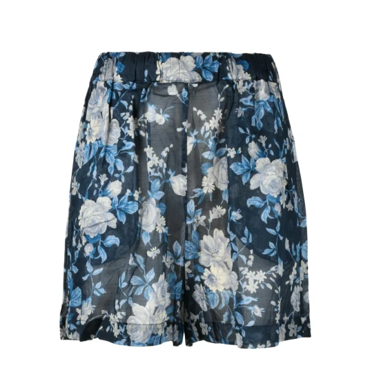 Semicouture Dame Shorts Blå 2XS,
