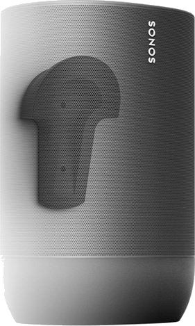 Flexson Veggfeste for Sonos Move - UV-bestandig Plast, Sort Flexson Veggfeste for Sonos Move - UV-bestandig Plast, Sort