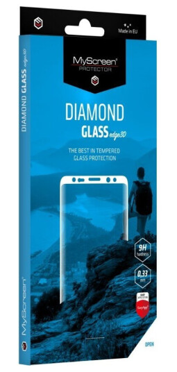 Ms Diamond Glass Edge 3D Oneplus 12 5G Svart/Svart Herdet Glass