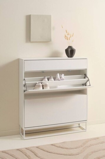 LYCKEBY skoskap White LYCKEBY skoskap White