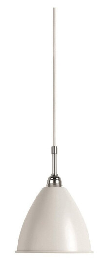 Gubi BL9S Soft White Semi Matt/Chrome
