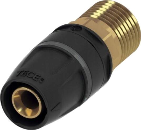 Tece Overgangsnippel I Messing Gz 16 Mm X 1/2" (8610102)