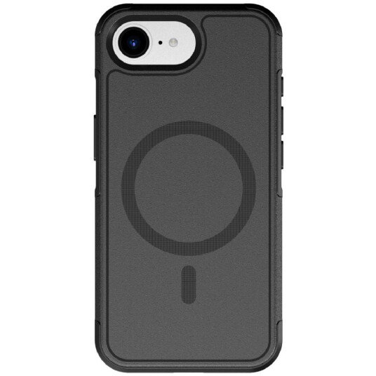 4smarts Defend Hybrid Deksel for iPhone 16e MagSafe kompatibel Svart 4smarts Defend Hybrid Deksel for iPhone 16e MagSafe kompatibel Svart