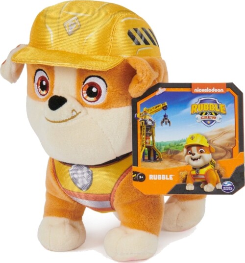 Paw Patrol Rubble Kosedyr 20 cm Paw Patrol Rubble Kosedyr 20 cm