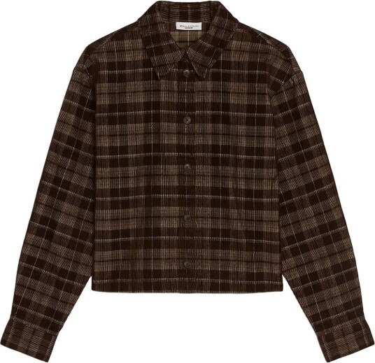 Marc O"Polo Woven Blouses Longsleeve   MEDIUM BROWN_MULTI_01   XXL