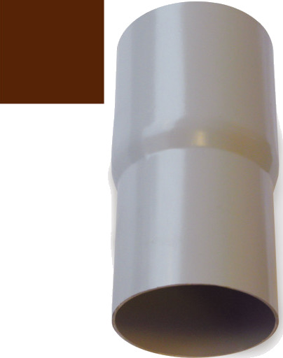 Plastmo koblingshylse Ø90mm brun