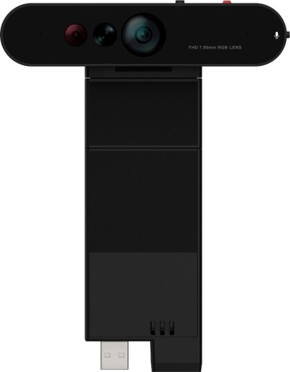 Lenovo ThinkVision MC60 - Nettkamera - farge - 1920 x 1080 - 1080p - lyd - USB 2.0 - MJPEG, YUY2