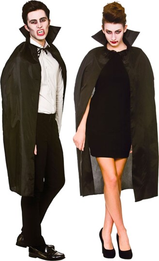 Catsson Cape med krage svart One size PK04108