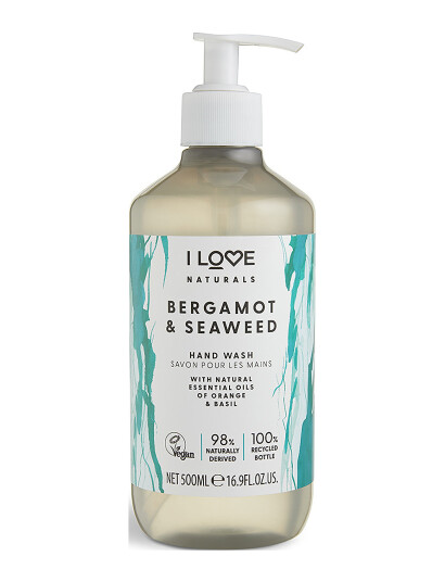 I LOVE I Love Naturals Hand Wash Bergamot & Seaweed 500Ml - Nude - 500 ml