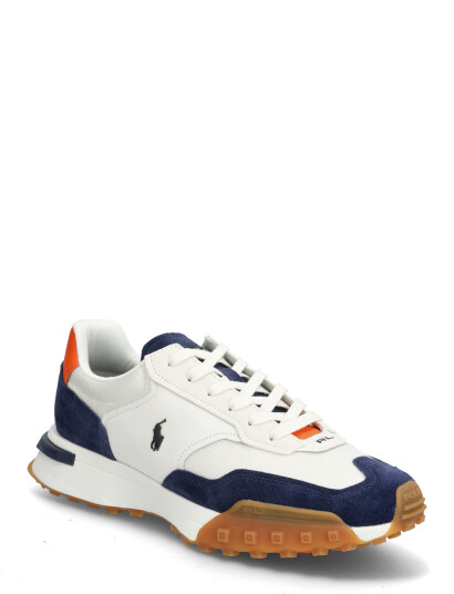 Polo Ralph Lauren Eldridge Suede Paneled Sneaker White 44.5 Polo Ralph Lauren Eldridge Suede Paneled Sneaker White 44.5