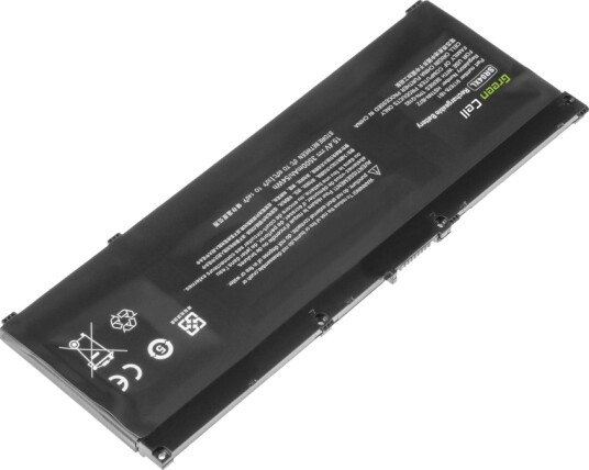 Green Cell Batteri Til Bærbar Pc Tilsvarer: Hp Sr04xl Litiumpolymer 4-Cellers 3500 Mah Svart HP187