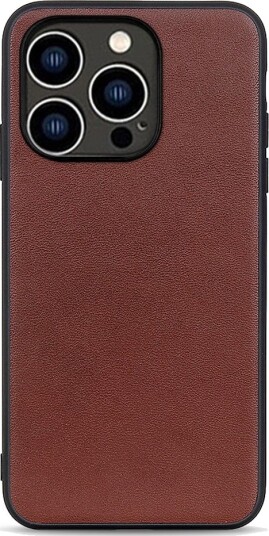 Trolsk Mobildeksel Skinn (iPhone 15 Pro) Brun