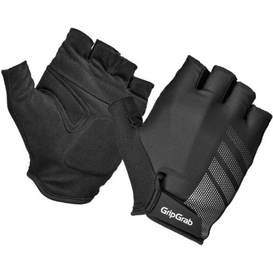 Gripgrab Ride RC Lite Padded Short Finger Summer Gloves Black XXL, Black