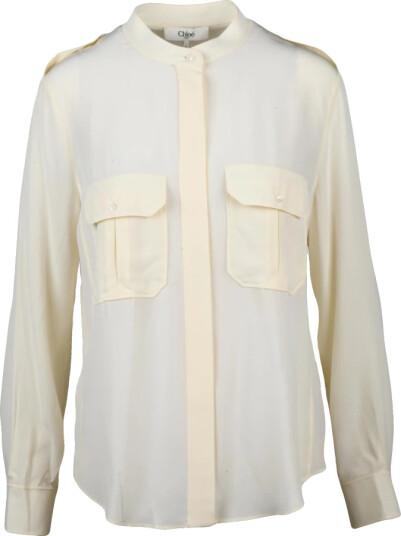 Chloé Dame Bluser & Skjorter Hvit M, Chloé Dame Bluser & Skjorter Hvit M,