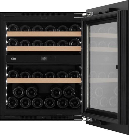 Witt WIU6070P-2B33 Integrert vinskap Svart Witt WIU6070P-2B33 Integrert vinskap Svart