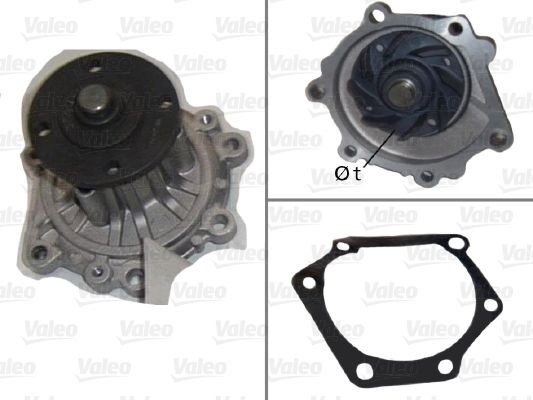 VALEO 506846 Vannpumpe VALEO 506846 Vannpumpe