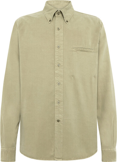 Filippa K Zack Shirt Khaki green 54