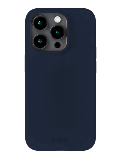 Holdit Silicone Case Iphone 15 Pro Navy