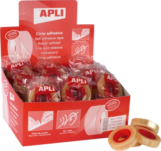 Apli Tape 12mmx33m Transparent
