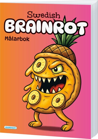 Egmont Kärnan Swedish Brainrot Fargeleggingsbok